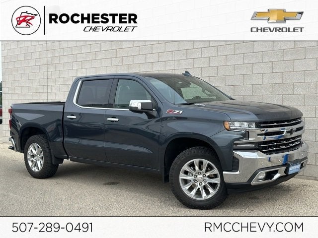 Certified 2022 Chevrolet Silverado 1500 Limited LTZ with VIN 1GCUYGET7NZ111377 for sale in Rochester, Minnesota
