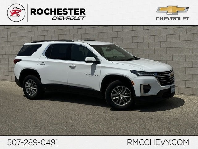 Certified 2023 Chevrolet Traverse 1LT with VIN 1GNEVGKW9PJ136902 for sale in Rochester, Minnesota