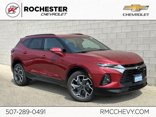 Certified 2020 Chevrolet Blazer RS with VIN 3GNKBKRS8LS575938 for sale in Rochester, Minnesota