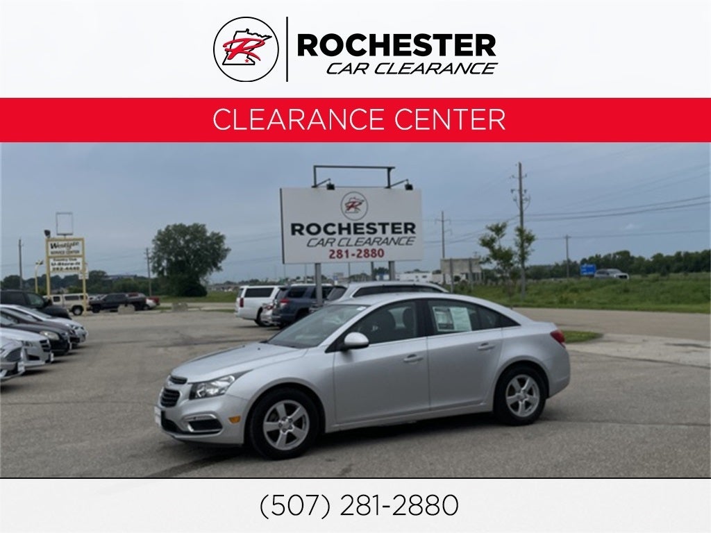 Used 2016 Chevrolet Cruze Limited 1LT with VIN 1G1PE5SB1G7100775 for sale in Rochester, Minnesota