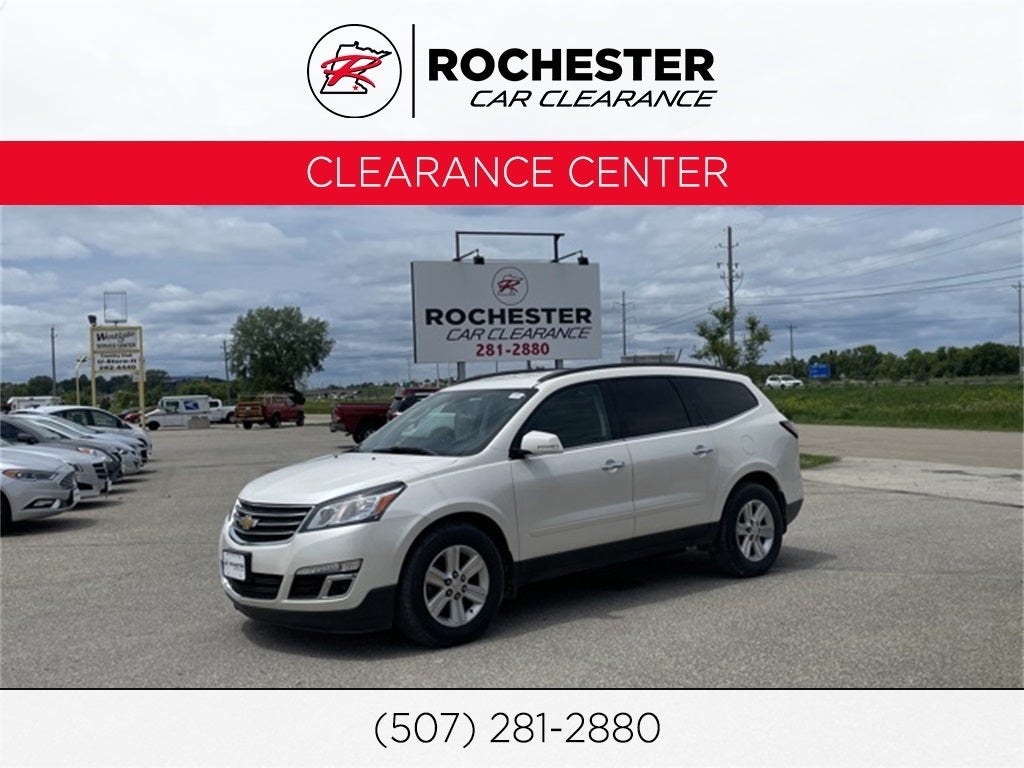 Used 2013 Chevrolet Traverse 1LT with VIN 1GNKVGKD9DJ216004 for sale in Rochester, Minnesota