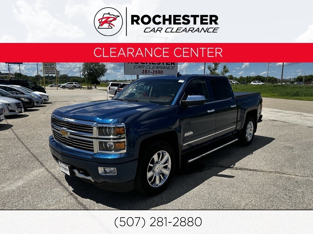 Used 2015 Chevrolet Silverado 1500 High Country with VIN 3GCUKTEJ9FG490277 for sale in Rochester, Minnesota